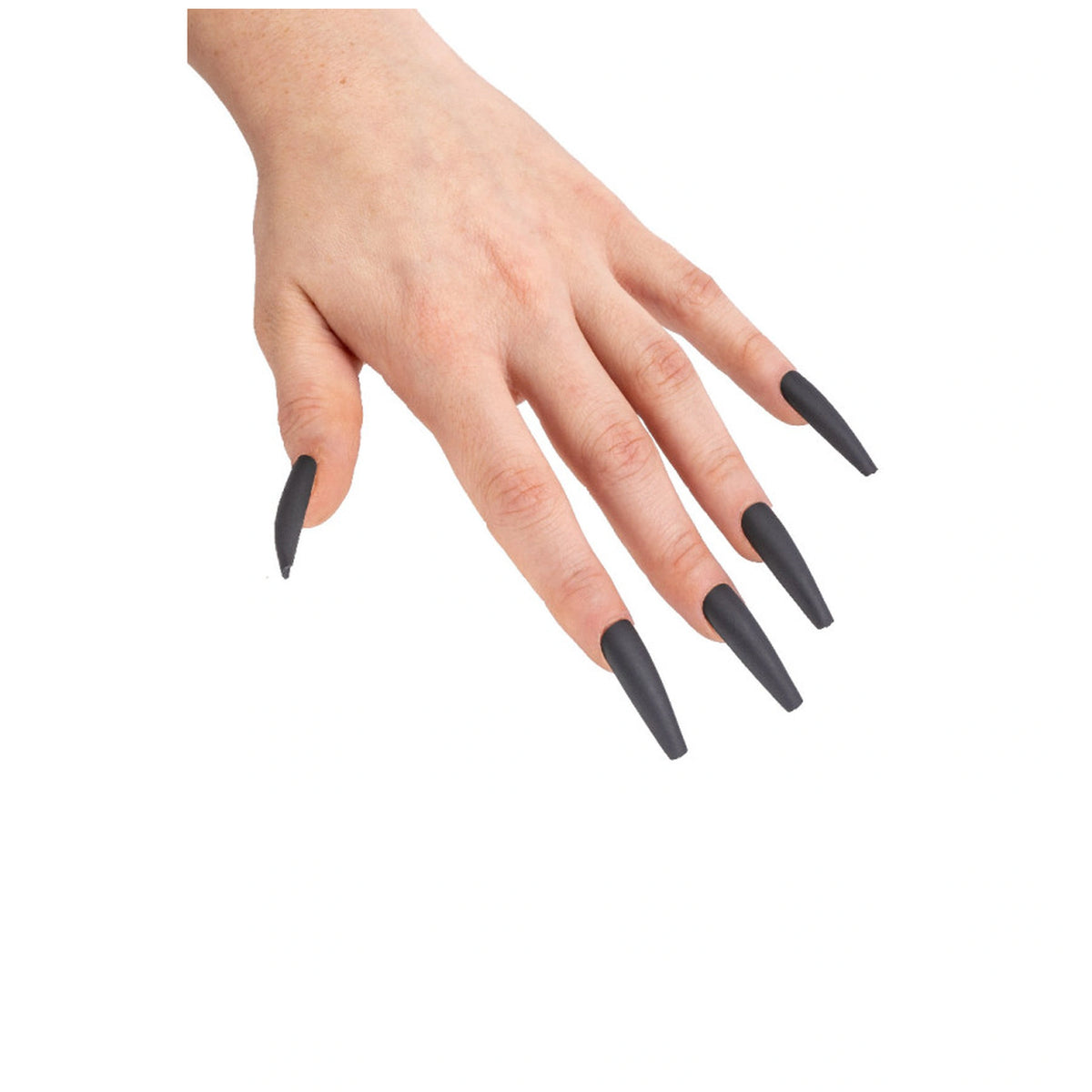 Carnival Toys - Set d'ongles noirs longs - Professions fictives et jeux de rôle