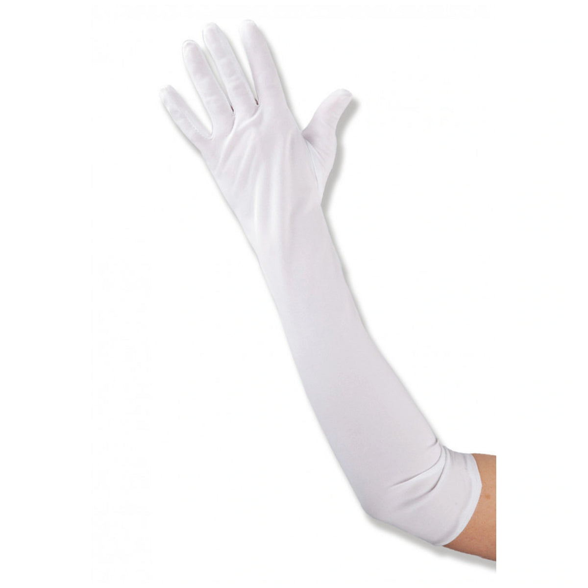 Carnival Toys - White Stretch Gloves For Dress Up Fun And Creative Play - Pretend Professions And Role Playing