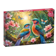 CherryPazzi - Greeting The New Day - 500 Pcs Puzzle Age: +12 - CRP20319