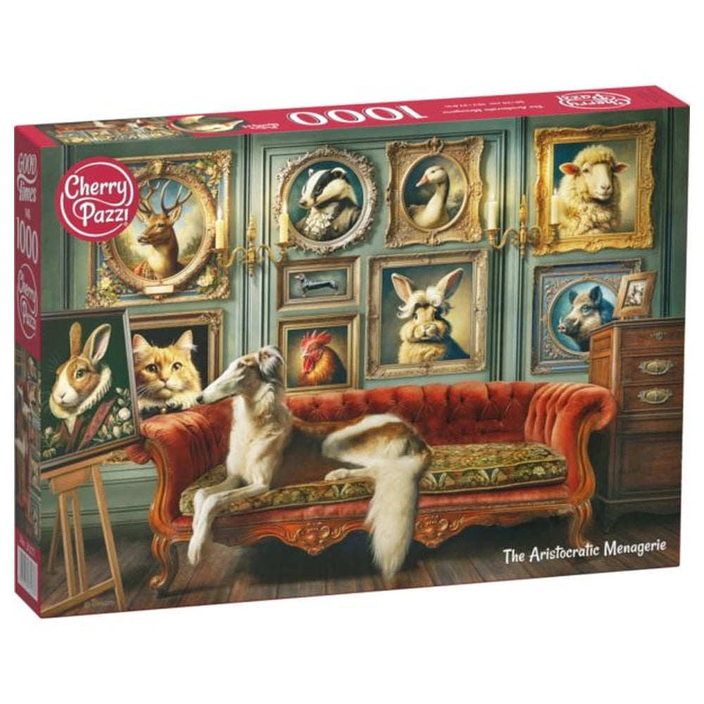 CherryPazzi - The Aristocratic Menagerie - 1000 Pcs Puzzle Age: +14 - CRP31377
