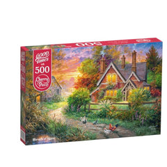 CherryPazzi - Warmth of Home - 500 Pcs Puzzle Age: +12 - CRP20173