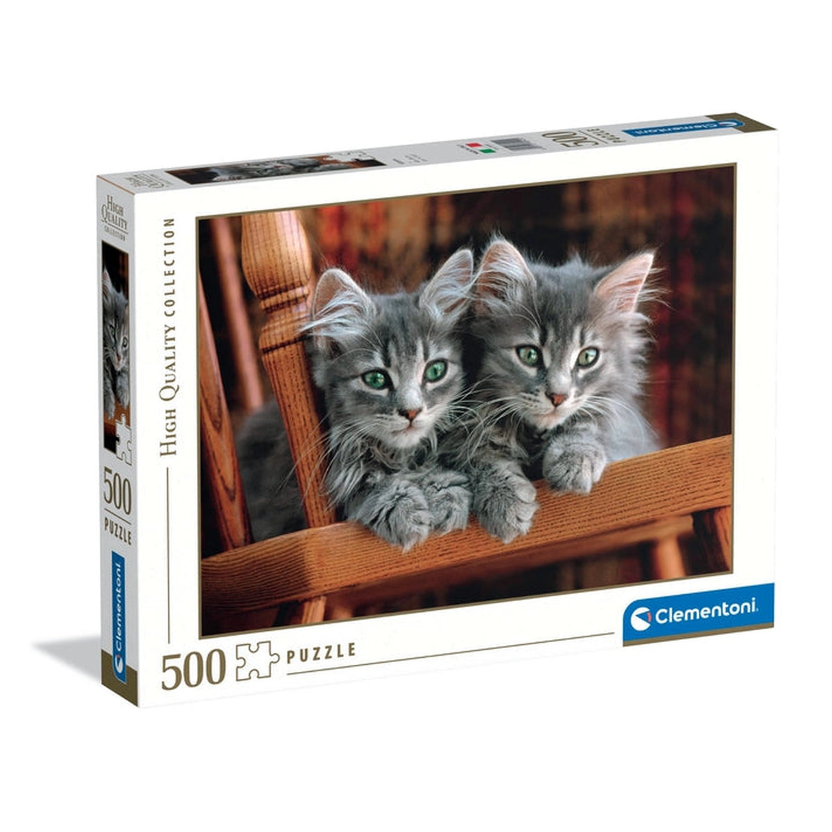 Clementoni High Quality Collection - Kittens 500 Pcs Puzzle