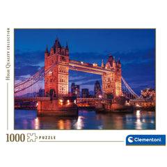 Clementoni Hochwertige Kollektion - Tower Bridge 1000 Teile Puzzle