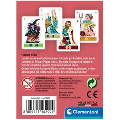 Clementoni - L'Uomo Nero Card Games - Italian Edition