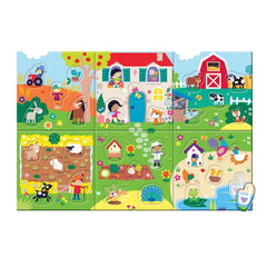 Clementoni - Montessori My Farm Educational Toys