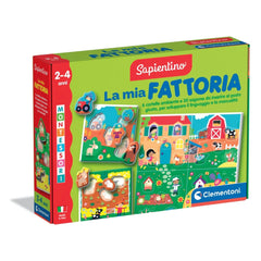 Clementoni - Montessori My Farm Educational Toys
