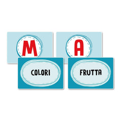 Clementoni - Jeux de cartes Nomi Cose Città - Édition italienne