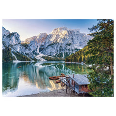 Clementoni - Puzzle Emerald Lake Braies - Puzzles - +14 - CLM39887
