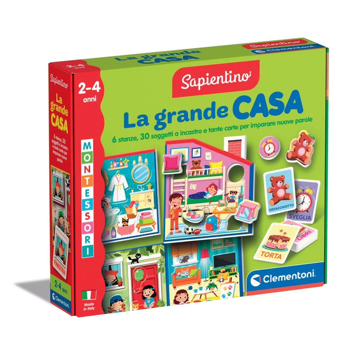 Clementoni - Sapientino - Montessori-La-Grande-Casa - Educatieve-Speelgoed