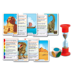 Clementoni - Testa A Testa Card Games Storia E Preistoria - Italian Edition