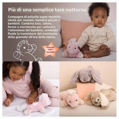 Cloud-B - Calming Nightlight Star Projector Plush - Dream Buddies Ella Unicorn - Stuffed Animals Age +0M - CDB7472-UC