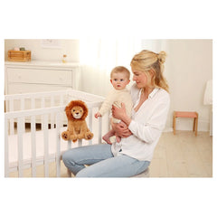 Cloud-B - White Noise Soothing Plush - Louis Lion Smart Sensor - Stuffed Animals Age +0M - CDB7801-LI