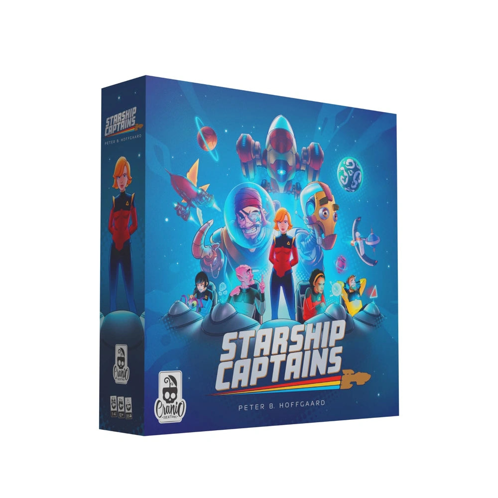 Cranio Creations - Starship Captains - Board Game Age: +12 - CC417 - Italian Edition