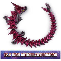 CrystaLynx - Articulated Dragon Figure - Collectibles