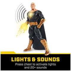 DC Comics Black Adam Action Figure with Sounds 30 cm
