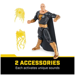 DC Comics Black Adam Action Figure with Sounds 30 cm