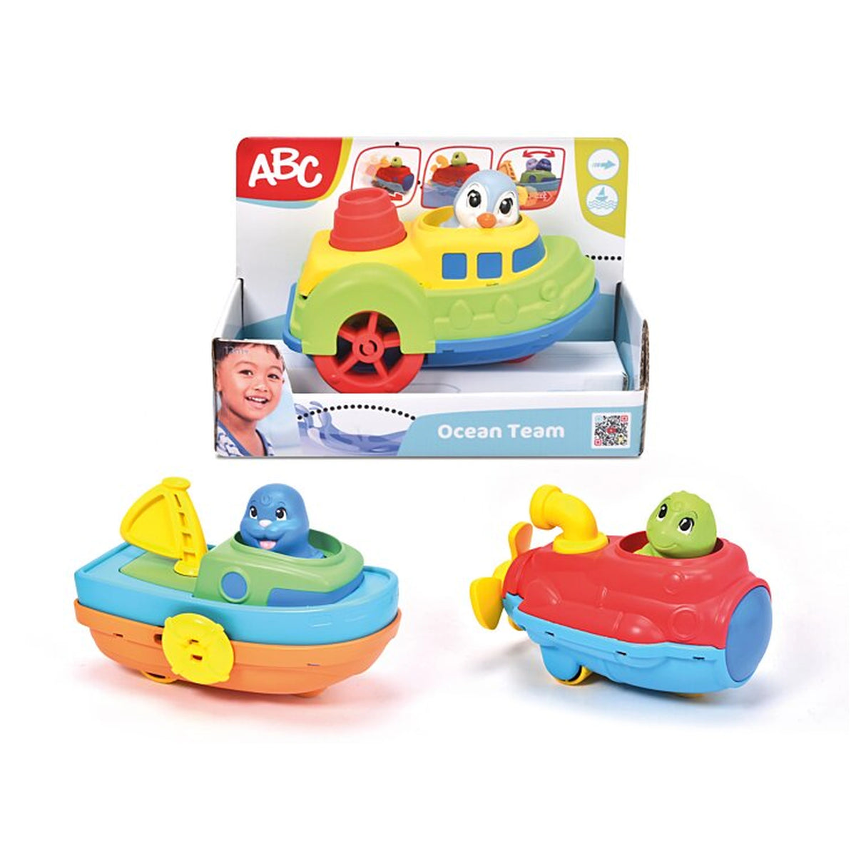 Dickie - Abc Ocen Team Bath Toys