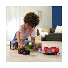 Dickie - Farm Station With Tractor Toy Playsets