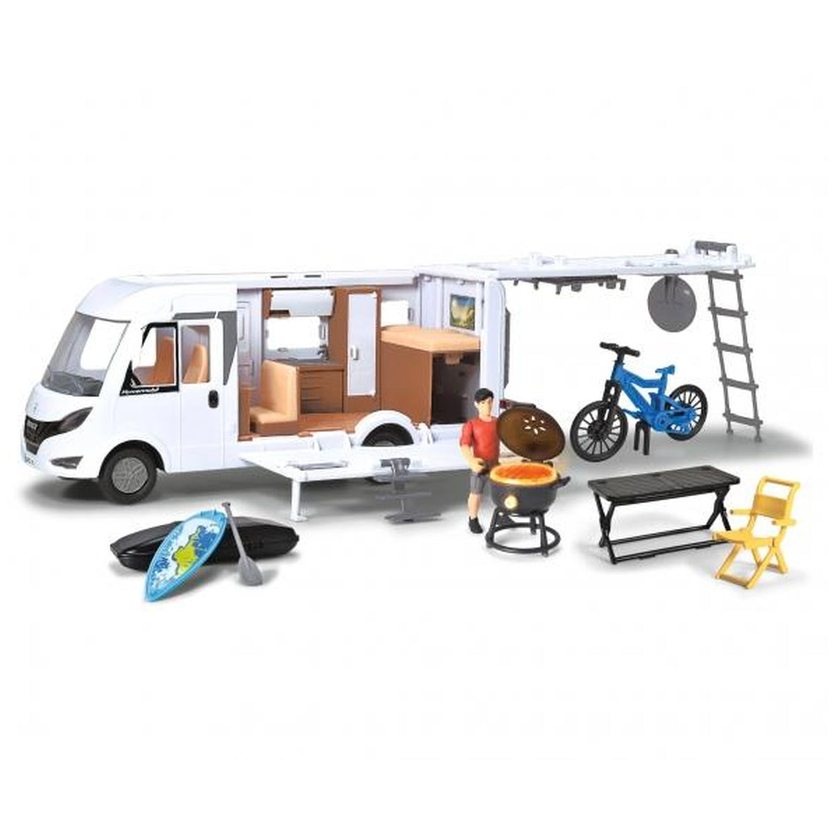 Dickie - Hymer Camper Pop Up Set Play Vehicles