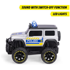Dickie - RC Police Offroader Suzuki Jimmy with Lights and Sounds - RC Play Vehicles