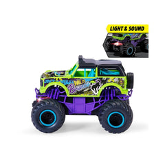 Dickie Toys - Ford Mega Trucks - 18cm Friction Monster Truck with Light & Sound - Age +3 - Play Vehicles - Random Color Selection