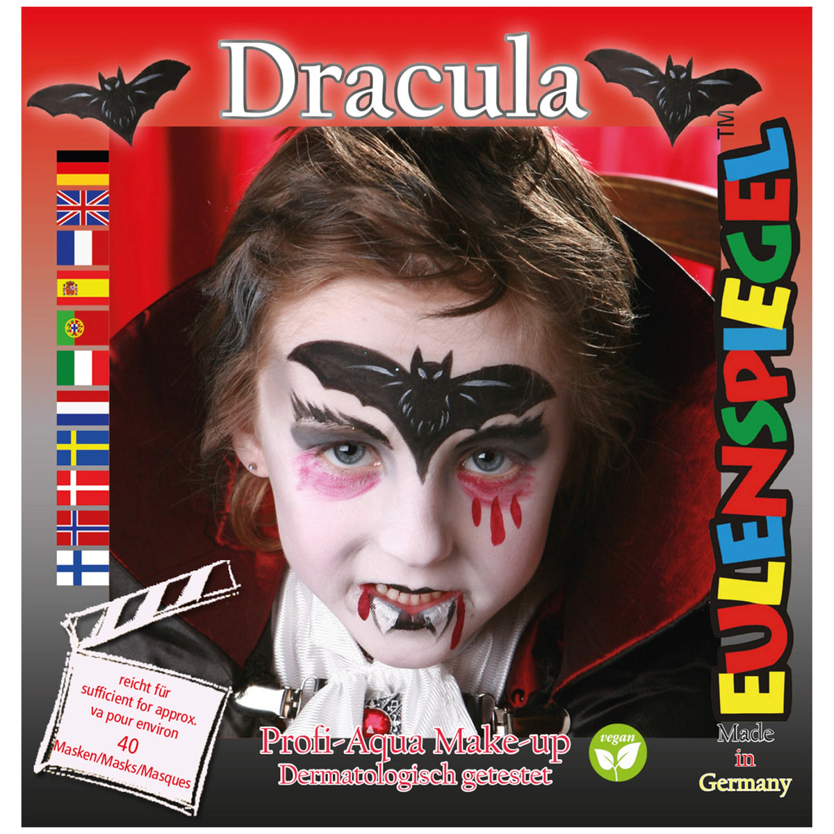 EULENSPIEGEL - Dracula Schminkset - Professionelles Make-up