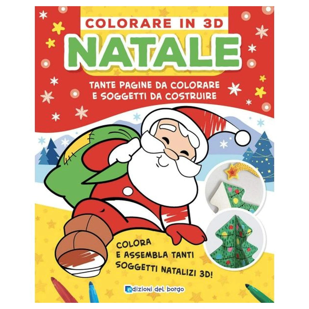 Edizioni Del Borgo - Colouring in 3D - Bücher - +4 - EDB57056A - Italienische Ausgabe