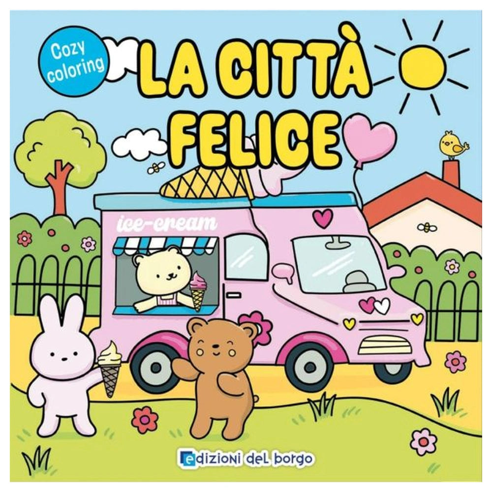 Edizioni Del Borgo - Cozy Coloring - Livres de coloriage - +3 - EDB59516A - Édition italienne