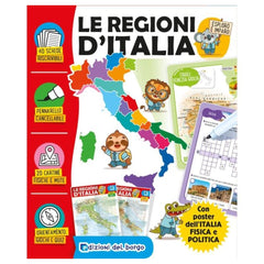 Edizioni del Borgo - Le Regioni d'Italia - Book Age: +3 - +6 - EDB58477A - Italian Edition