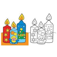 Edizioni Del Borgo - Natale da Colorare - Livres - +3 - EDB59388A - Édition Italienne