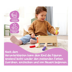 Eichhorn - Klopfspiel Pop Up - Babyspielzeug