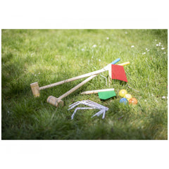 Eichhorn - Outdoor-Croquet-Set - Spielgeräte für den Außenbereich