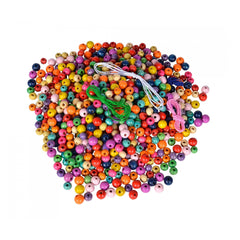 Eichhorn - Holzperlen im Eimer - 800 Stück - Basteln - Basteln