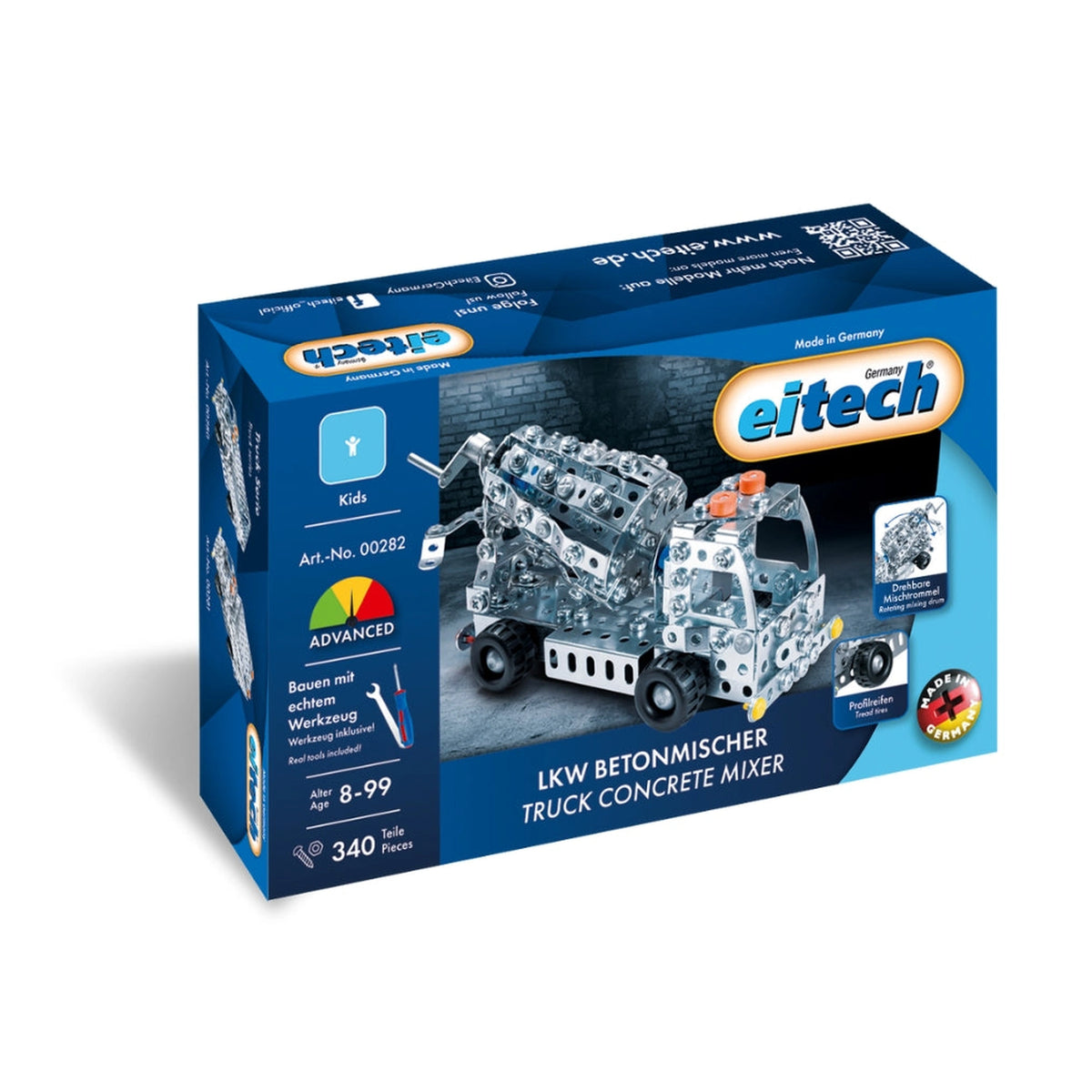 Eitech - Lkw Betonmischer - Konstruktionsspielzeug