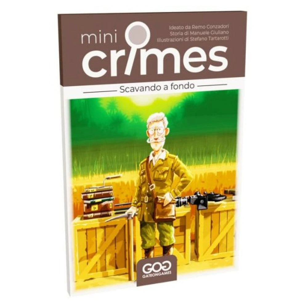 Gate On Games - Mini Crimes - Brettspiele - 8+ - GOG30223 - Italienische Edition