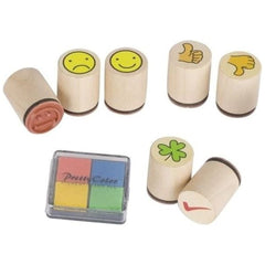 Gollness - Cloverleaf And Smile Stamp Set - Arts & Crafts