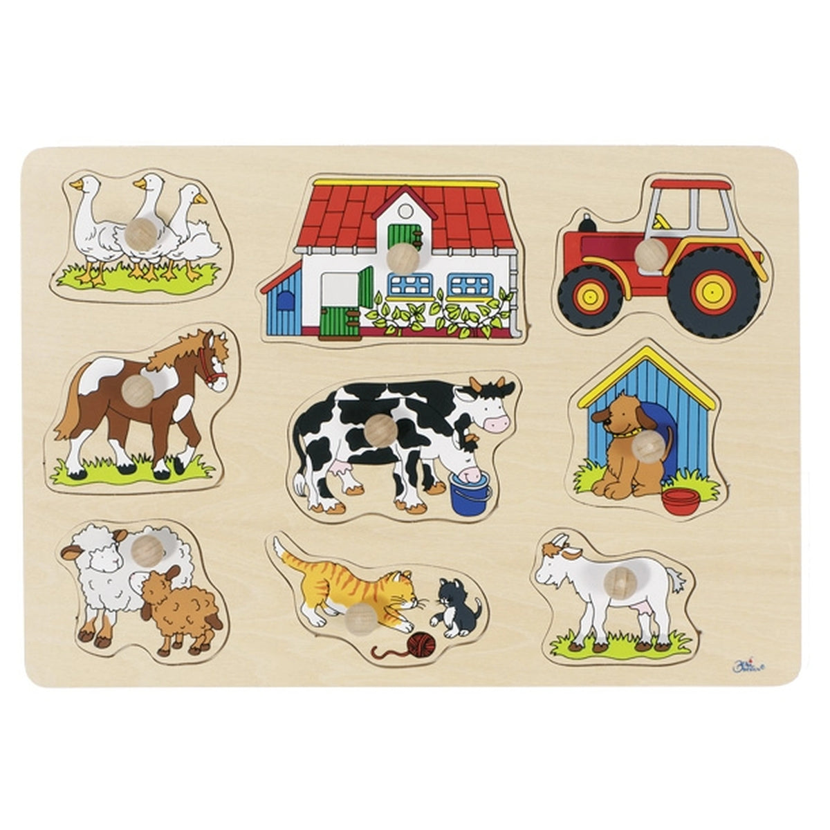 Gollness - Farm I Lift-Out Puzzle - Puzzles