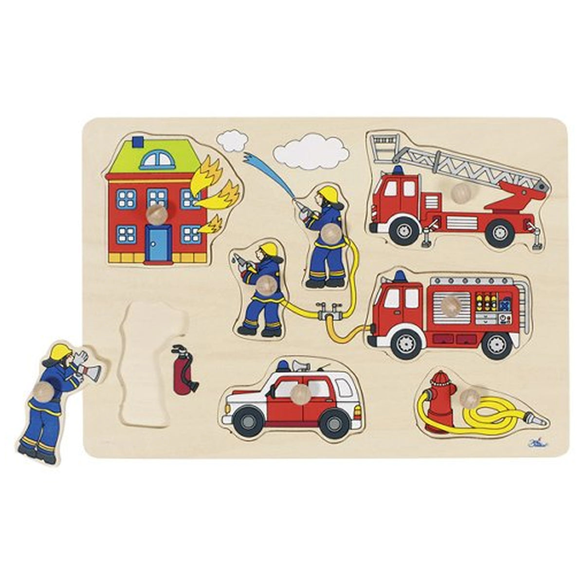 Gollness - Fire Brigade Lift-Out Puzzle - Puzzles