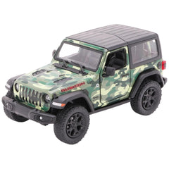 Gollness - Jeep Wrangler Camouflage 2018 Die-Cast Model 1-34 - 12.5 Cm - Play Vehicles