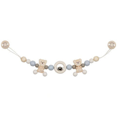 Gollness - Pram Chain Bear With Clips - Baby Toys & Activity Equipment