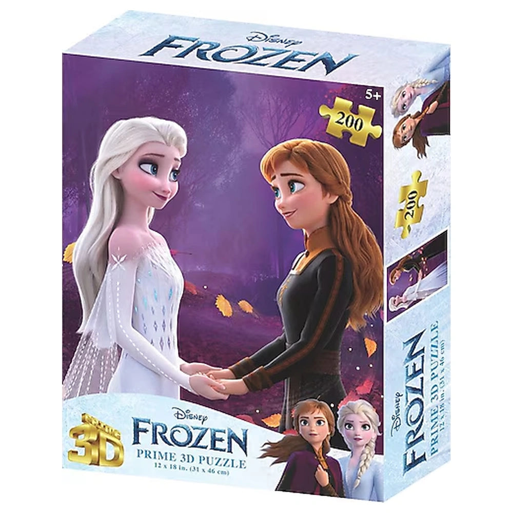 Grandi Giochi - Disney Frozen 2 200 Teile Puzzle - 6+ - Anna und Elsa - GRGPUR03000