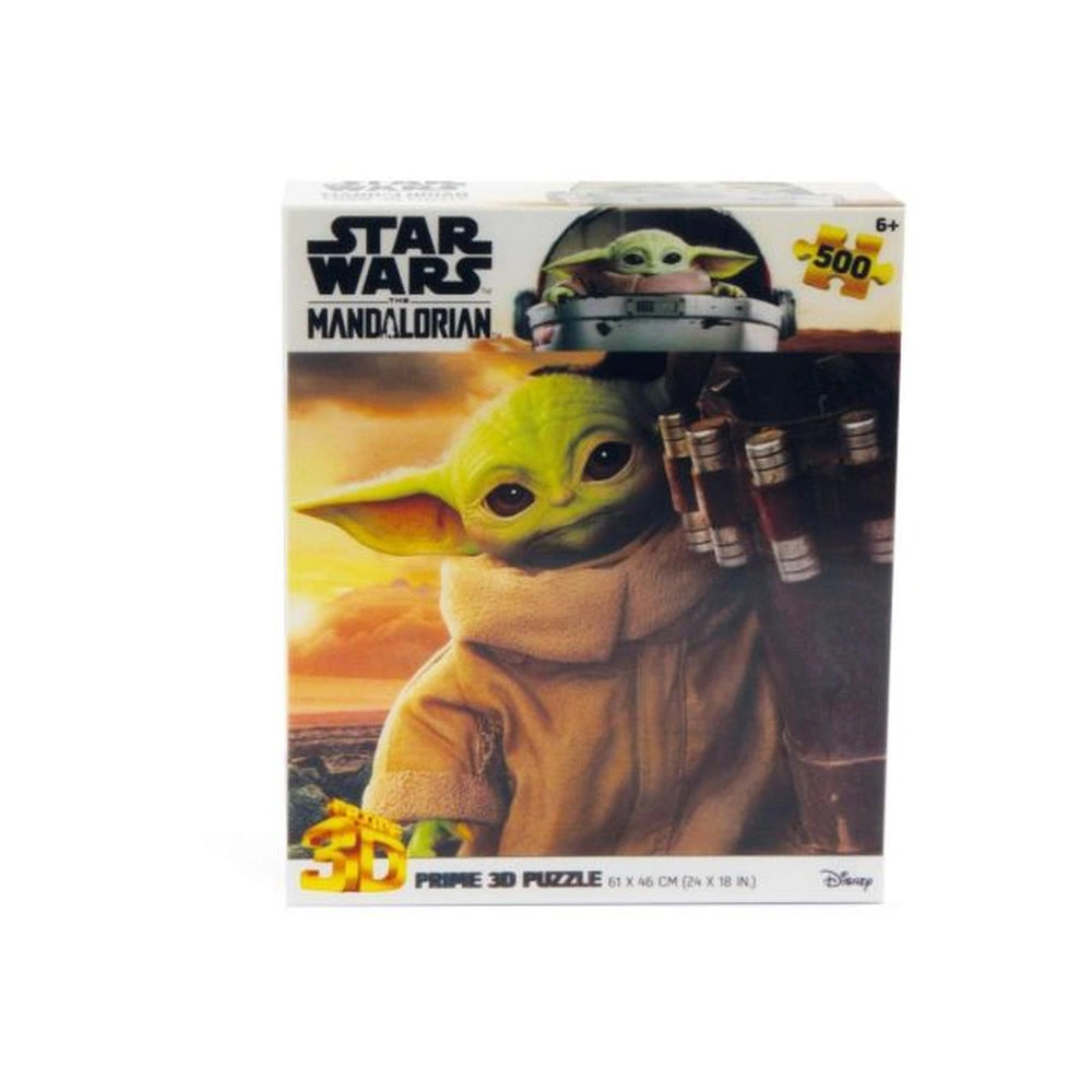 Grandi Giochi - Star Wars Grogu 500 Teile Lenticular Puzzle - 10+ - GRGPUH03000