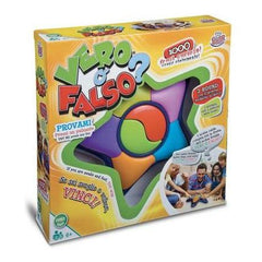 Grandi Giochi - Vero o Falso Interaktives Elektronisches Trivia Brettspiel - 8 Jahre - GRGGG00173
