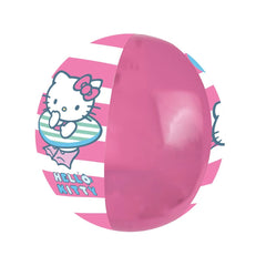 Happy People - Beach Toys - Hello Kitty Inflatable Beach Ball - Pink - 1+ Yrs