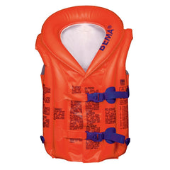 Happy People - Bema Opblaasbaar Redvest Van 2-6 Jaar 15-30Kg Oranje/Blauw 30X42Cm