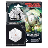 Hasbro Fan - Dungeons & Dragons Honor Among Thieves Dicelings White Owlbear Toy Figure