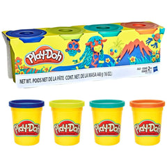Hasbro - Play-Doh 4 Cans Pack - Arts & Crafts