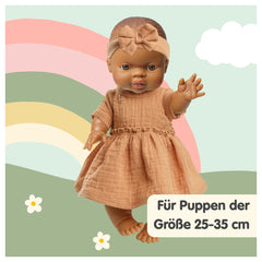 Heless - Dolls - Organic Cotton Doll Dress Set - Ruffles - 18M+ - Accessories