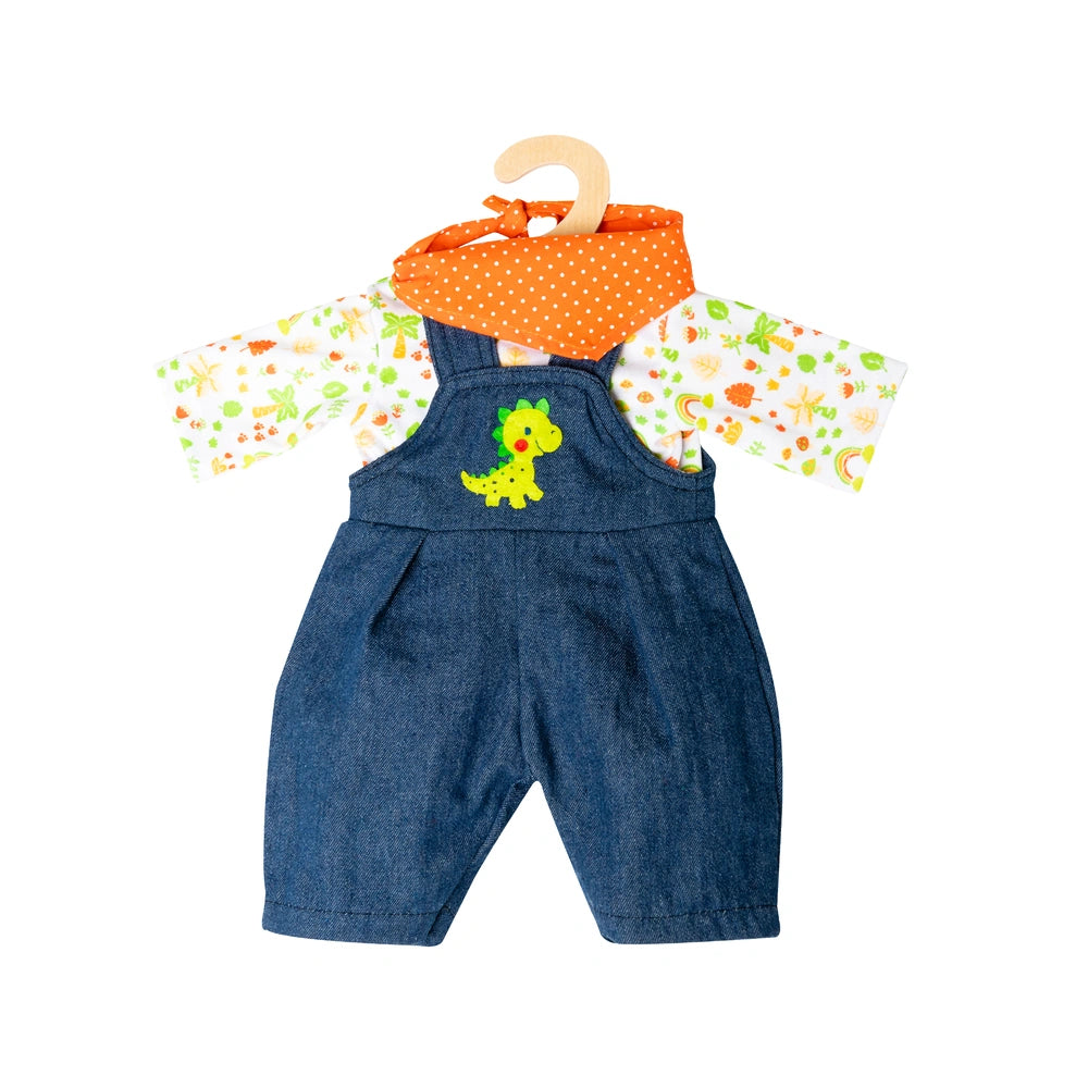 Heless - Poppensets - Dino Poppenkleding Set - 3 Stuks - 3+ Jaar