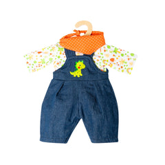 Heless - Poppensets - Dino Poppenkleding Set - 3 Stuks - 3+ Jaar